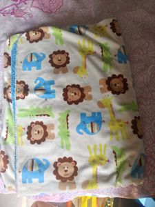 Adorable Animal Print Baby Blanket