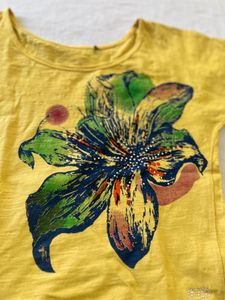 Yellow Crop Top