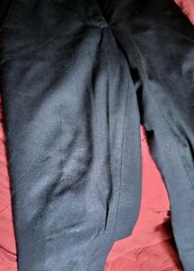 Dark Blue Casual Pants