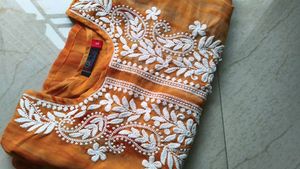 Elegant Embroidered Kurta