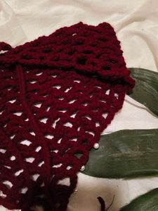 Handmade Crochet Bandana Scarf