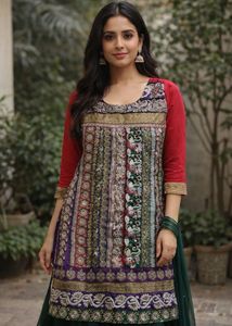 Exquisite Embroidered Kurta