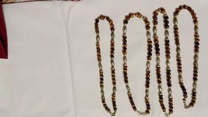 Tiger Eye Beaded Necklace