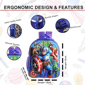 New Avenger backpack for preschool kids