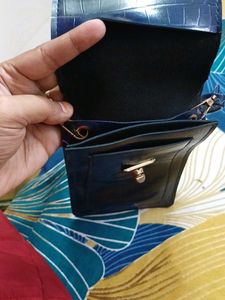Stylish Blue Crossbody Bag