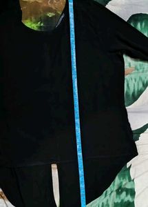 Stylish Chic Black Bell Sleeve Top