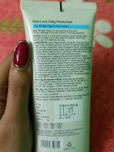 Swiss Beauty Dew Lock Daily Moisturiser