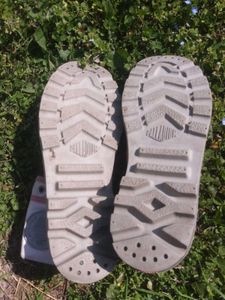 like-new PALLADIUM light-weight cotton canvas boot