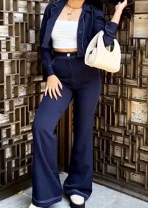Chic Navy Co-ord Set