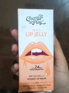 Chemist at Play Peach Lip Jelly