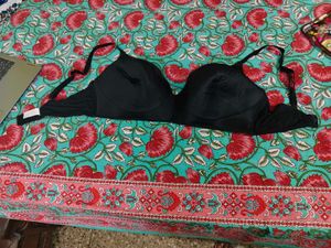 Black Padded Bra
