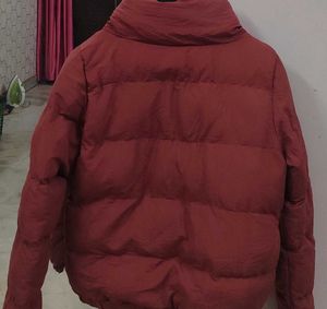 Stylish Red Puffer Jacket