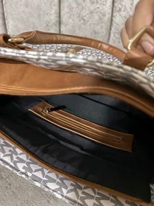 Michael Kors Monogram Tote Bag-first copy