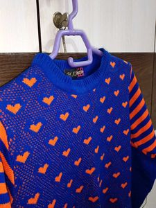 Girlish Woolen Top