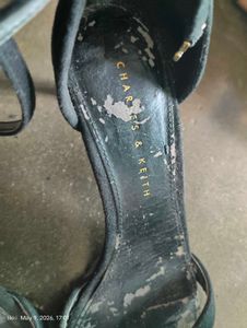 black charles S Keith heels