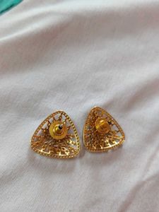 Elegant Triangle Stud Earrings