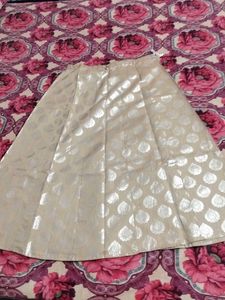 Blue &amp; Gold kurti lengha Set