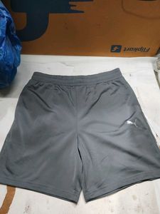 Puma Men's Grey Athletic Shorts