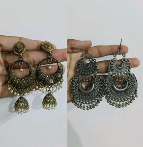 Statement Earrings - Boho Pack Of 2