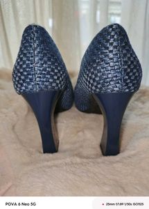 Stylish Blue Heels