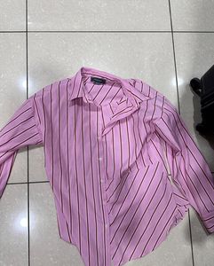 Striped Pink Shirt
