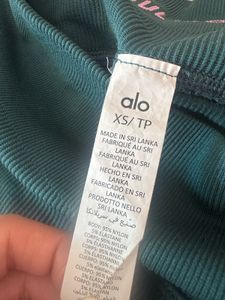 Alo Ribbed High-Waist Leggings