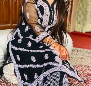 Lucknowi Sharara With Shirt