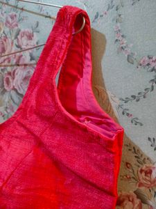 Vibrant Pink Silk Blouse