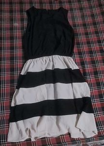 Striped Sleeveless Dress