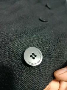 Black Quilted Jacket Small