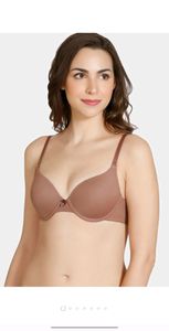 Zivame Push Up T-Shirt Bra-Nutmeg
