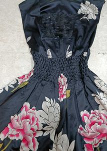 Chic Floral Print Dress