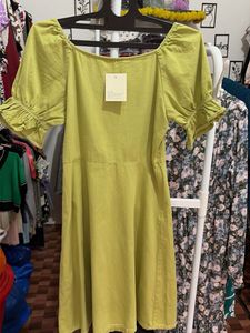 Chic Green Mini Dress