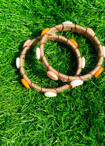Cowrie Shell Bangles - Boho Chic