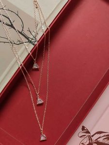 Triple Layer Korean Charm Necklace