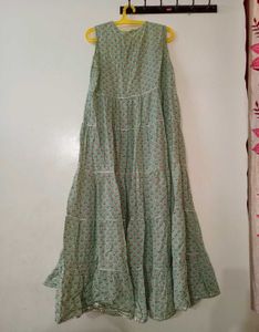 2 Way styling Print Kurta Set with coat &amp; duppata