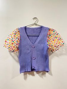 Purple Cute Top