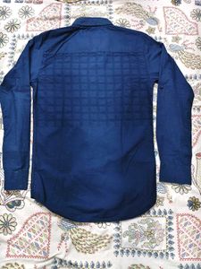 Men's Blue Casual Shirt