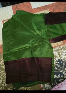 Elegant Green Banarasi Silk Saree