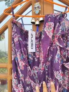 Bohemian Floral Maxi saree