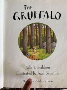 Vintage The Gruffalo Children's Book