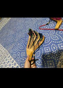 Colorful korean  Hand Fan wood and cloth