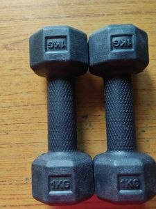 Pair of 1kg Dumbbells