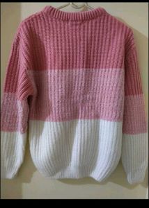 Color Block Knit Sweater