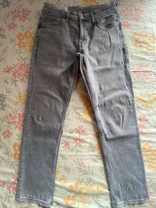 Men’s Gray straight fit  Jeans