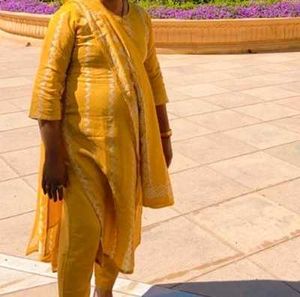 Elegant Yellow Kurta Set