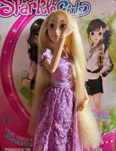 Rapunzel Doll - Purple Dress