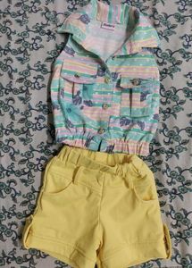 Cute Girls Summer Outfit Set