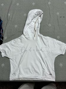 Chic 'One of a Kind' Cropped Hoodie