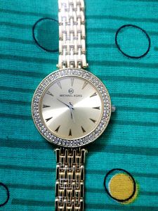 M.K  Copy Golden Watch Model Mk 31921